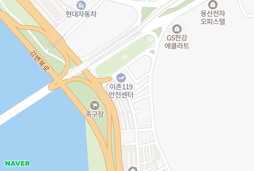 서울특별시 용산구 이촌동 G&D용산드림 위치·실거래 시세 지도