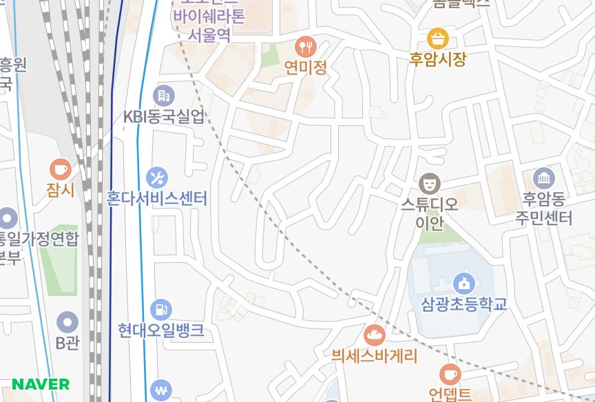 서울특별시 용산구 후암동 후암삼안리치8차 위치·실거래 시세 지도