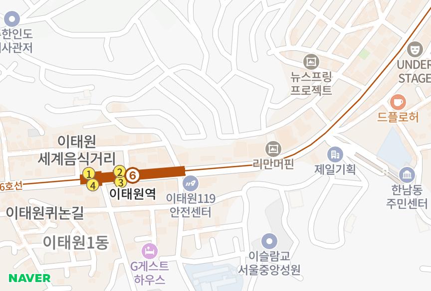 서울특별시 용산구 이태원동 ThePlusⅢ 위치·실거래 시세 지도