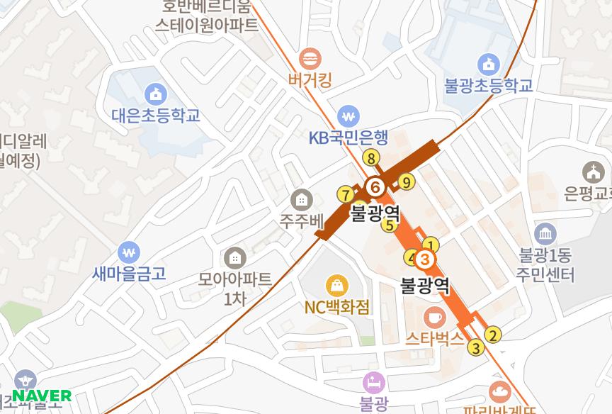 서울특별시 은평구 대조동 주주베에이 위치·실거래 시세 지도