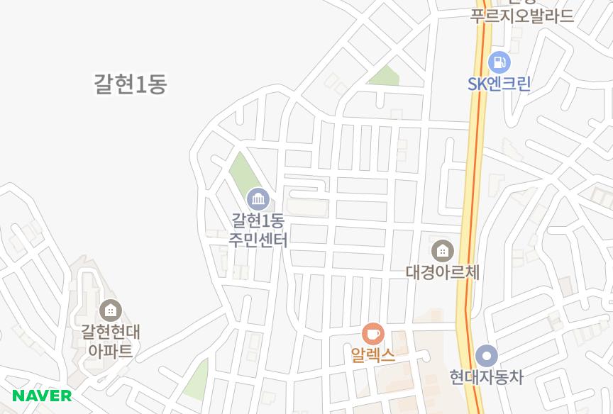 서울특별시 은평구 갈현동 유호루하스 위치·실거래 시세 지도