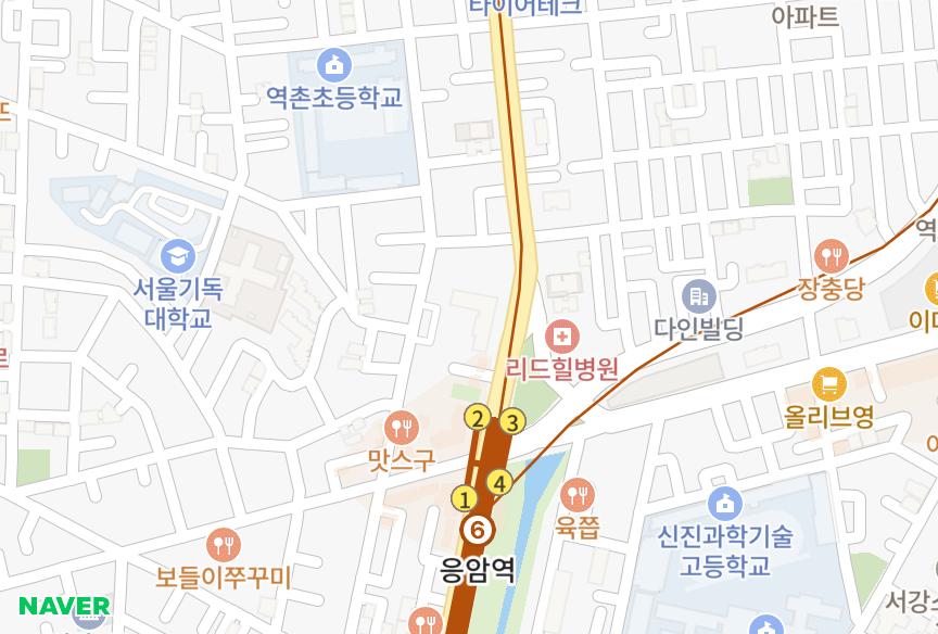 서울특별시 은평구 역촌동 센타폴리스 위치·실거래 시세 지도
