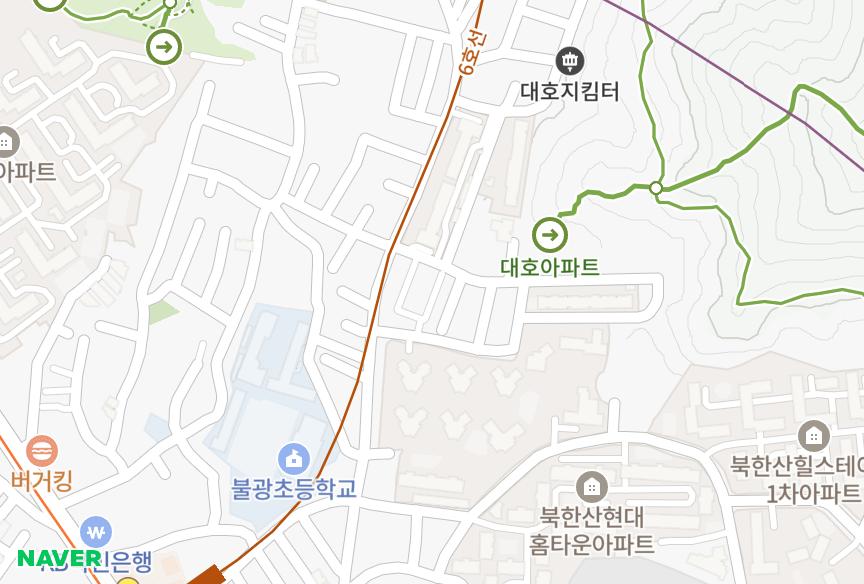 서울특별시 은평구 불광동 신우 위치·실거래 시세 지도