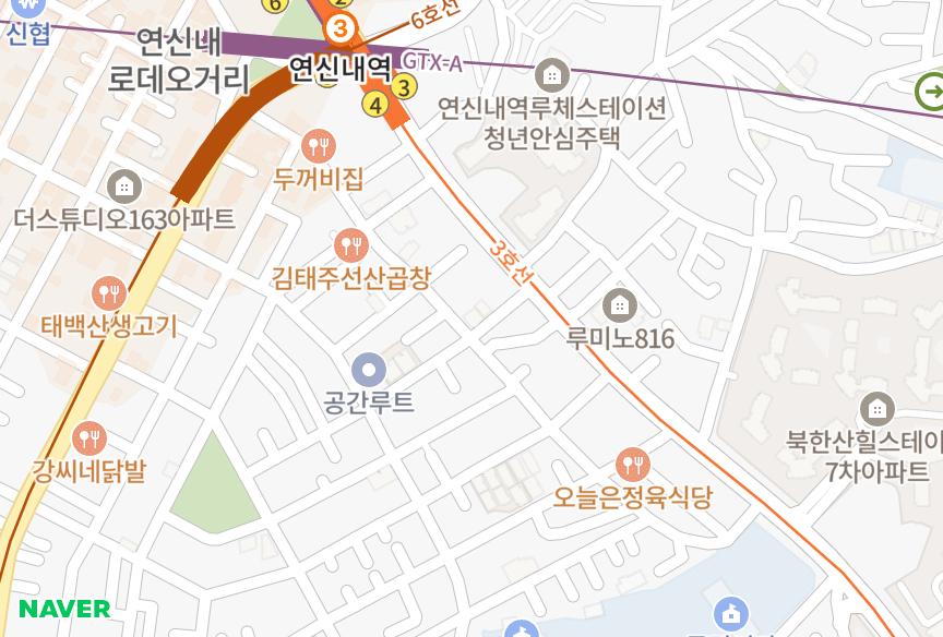 서울특별시 은평구 대조동 YS홈타운 위치·실거래 시세 지도