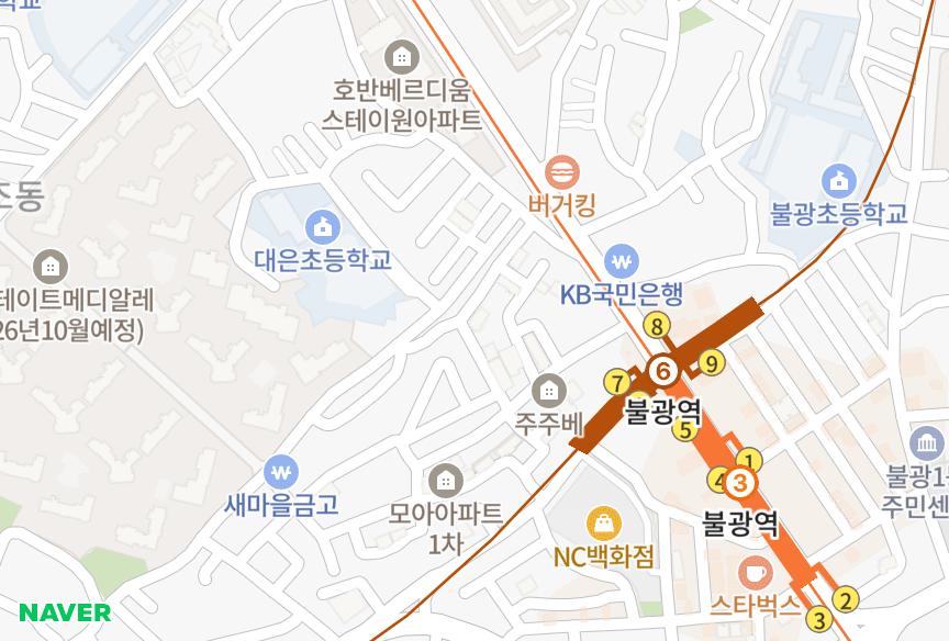 서울특별시 은평구 대조동 아이안빌 위치·실거래 시세 지도