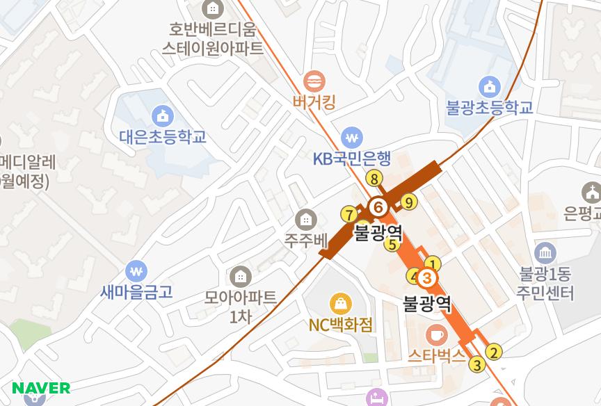 서울특별시 은평구 대조동 예가크레시아 위치·실거래 시세 지도