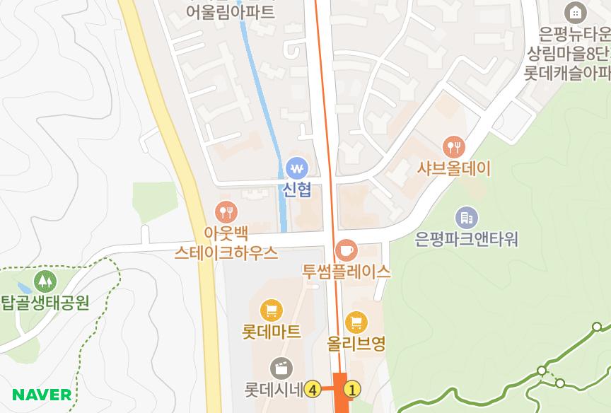 서울특별시 은평구 진관동 은평뉴타운힐데스하임 위치·실거래 시세 지도