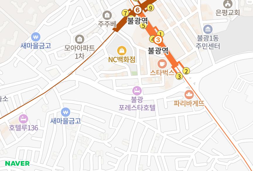 서울특별시 은평구 대조동 정익제이원 위치·실거래 시세 지도