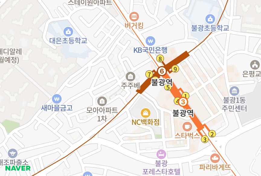 서울특별시 은평구 대조동 주주베B 위치·실거래 시세 지도