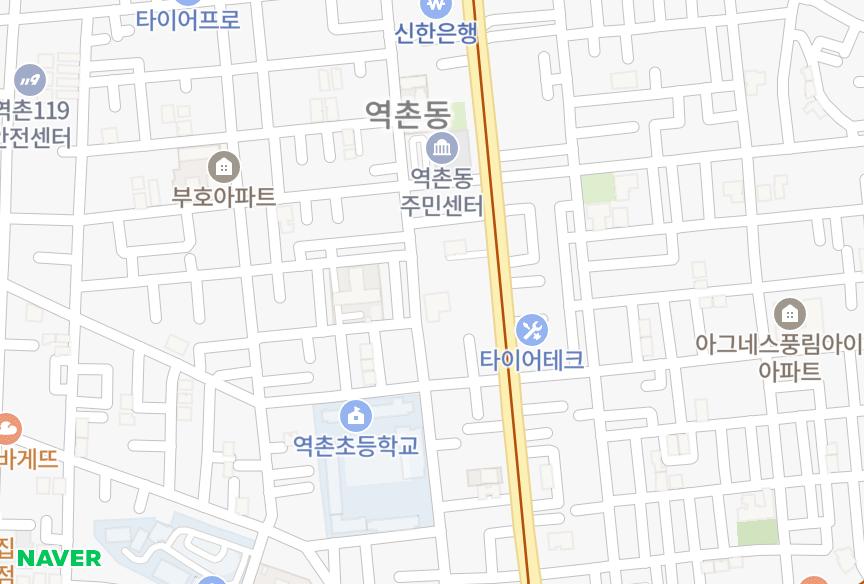 서울특별시 은평구 역촌동 뉴캐슬 위치·실거래 시세 지도