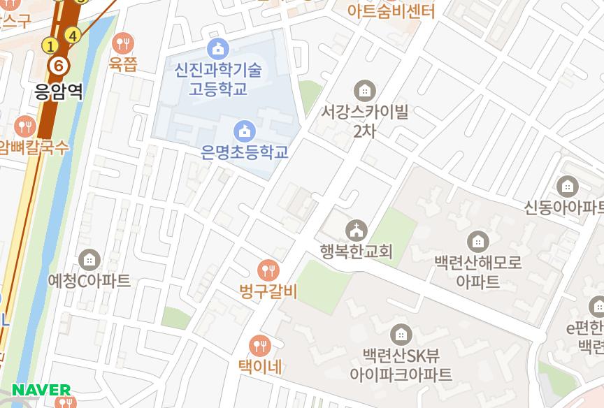 서울특별시 은평구 응암동 삼흥리치 위치·실거래 시세 지도
