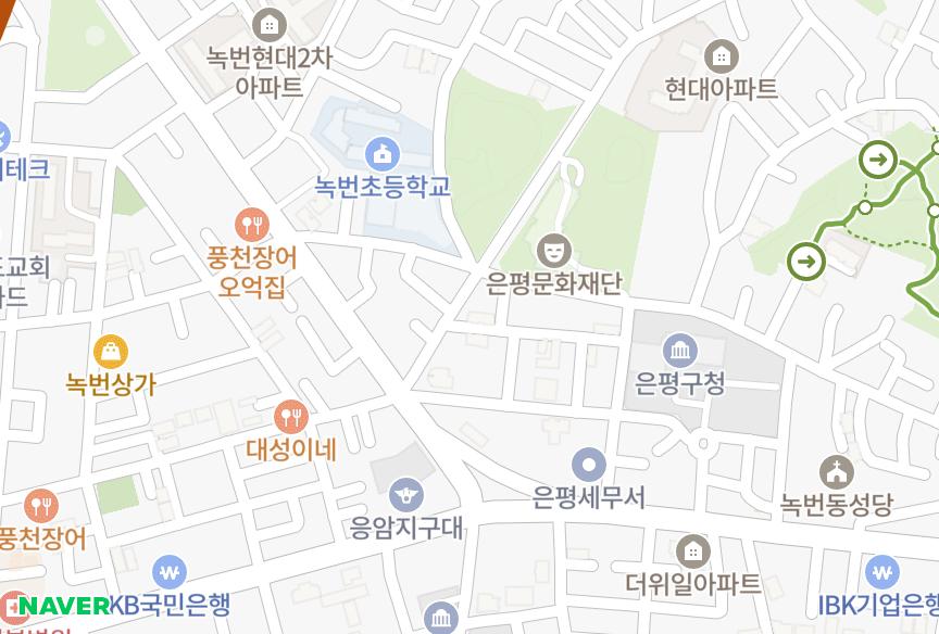 서울특별시 은평구 녹번동 세민HIPARK 위치·실거래 시세 지도