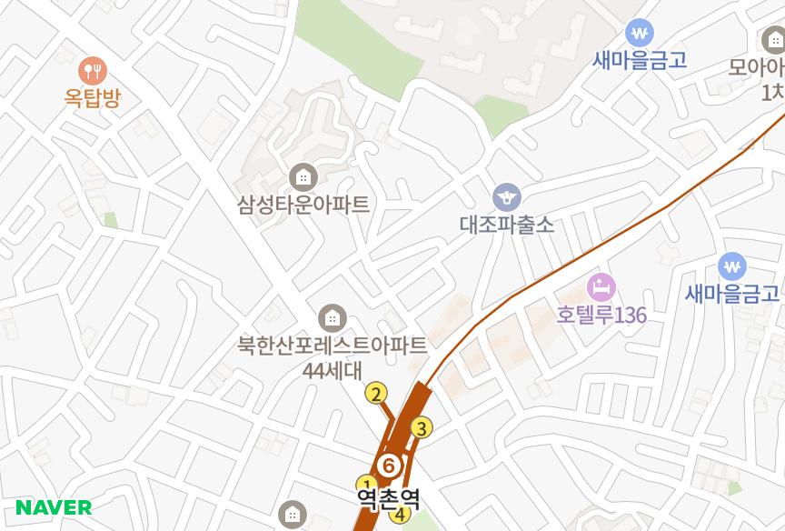 서울특별시 은평구 대조동 아이안 위치·실거래 시세 지도