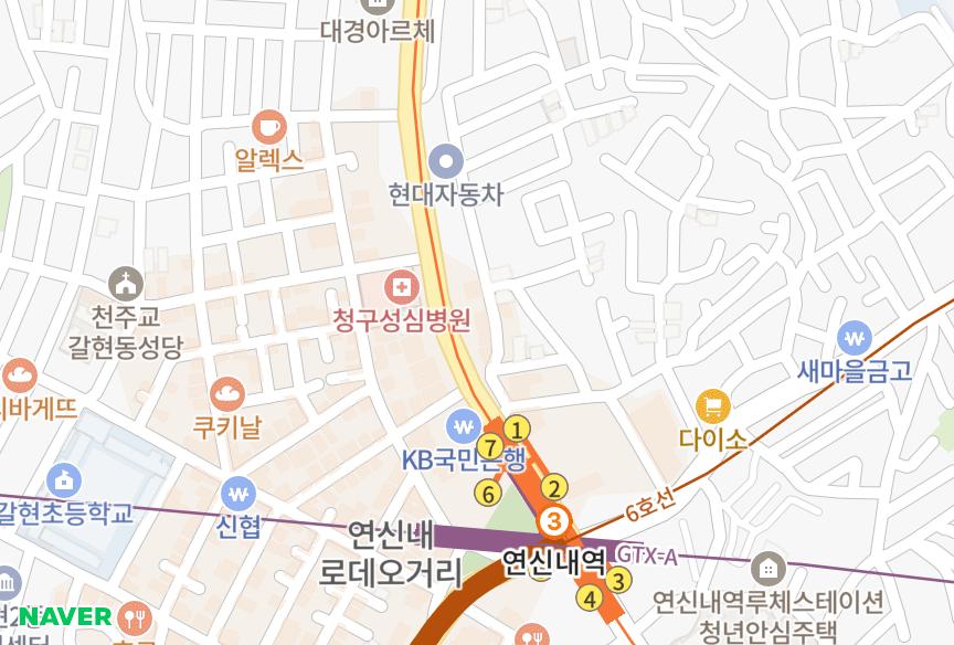 서울특별시 은평구 불광동 효민아크로뷰 위치·실거래 시세 지도