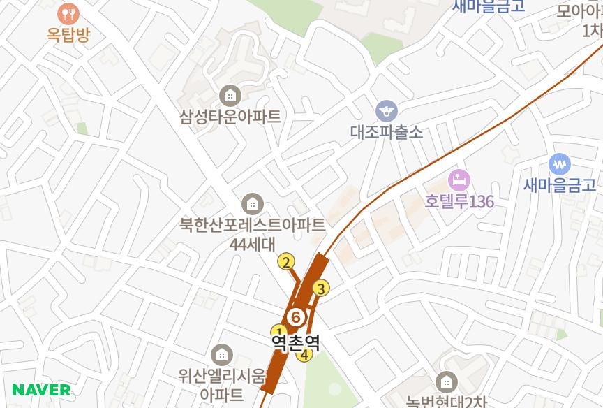 서울특별시 은평구 대조동 만민하늘愛 위치·실거래 시세 지도