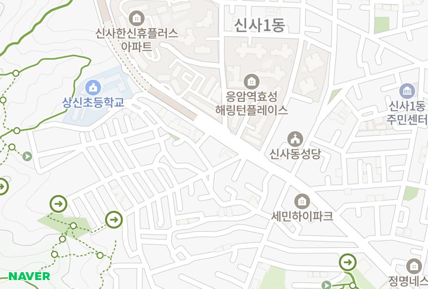 서울특별시 은평구 신사동 미래하임 위치·실거래 시세 지도