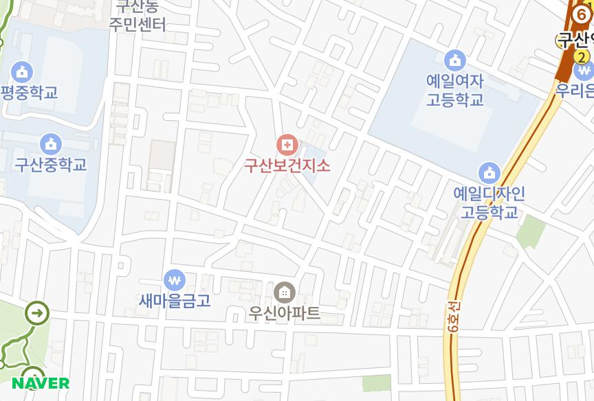 서울특별시 은평구 구산동 캐슬 위치·실거래 시세 지도