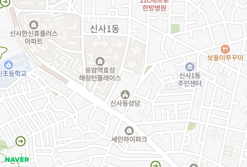 서울특별시 은평구 신사동 승윤노블리안 위치·실거래 시세 지도