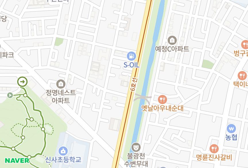서울특별시 은평구 신사동 에코밸리 위치·실거래 시세 지도