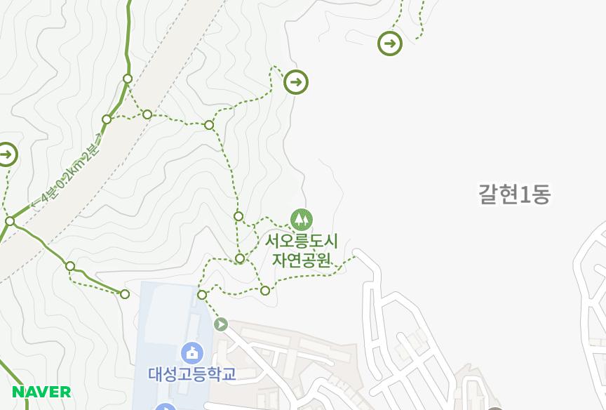 서울특별시 은평구 갈현동 대양 위치·실거래 시세 지도