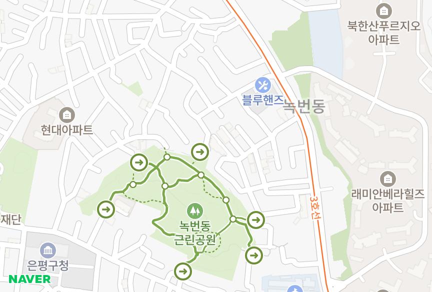 서울특별시 은평구 녹번동 리베하임 위치·실거래 시세 지도