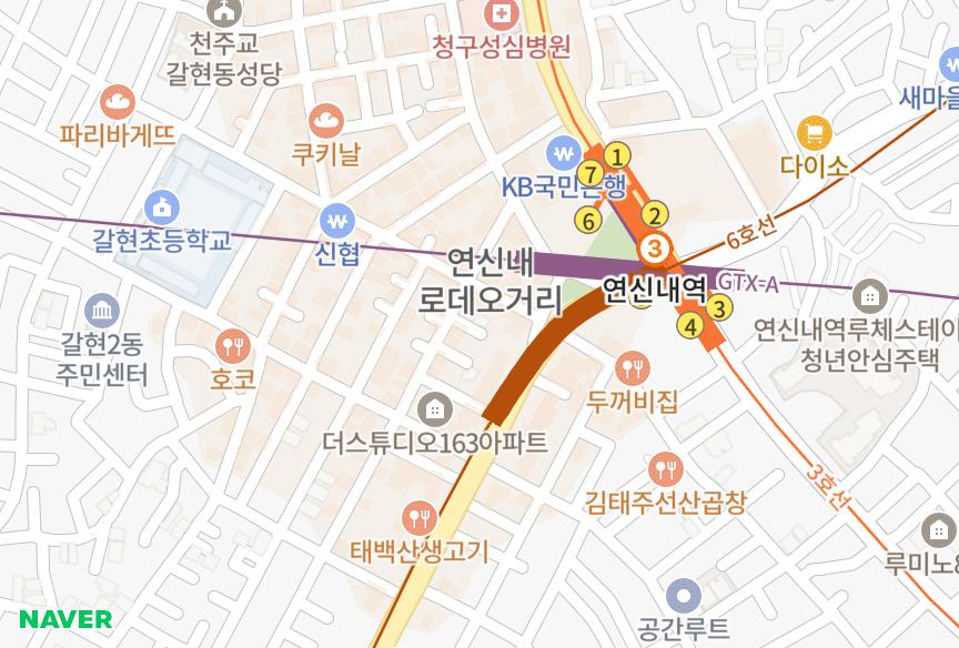 서울특별시 은평구 갈현동 만연센텀시티 위치·실거래 시세 지도