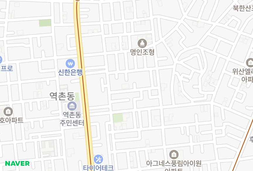 서울특별시 은평구 역촌동 두성 위치·실거래 시세 지도