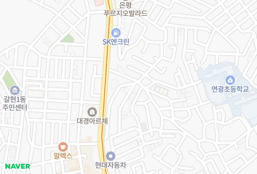 서울특별시 은평구 불광동 송광 위치·실거래 시세 지도