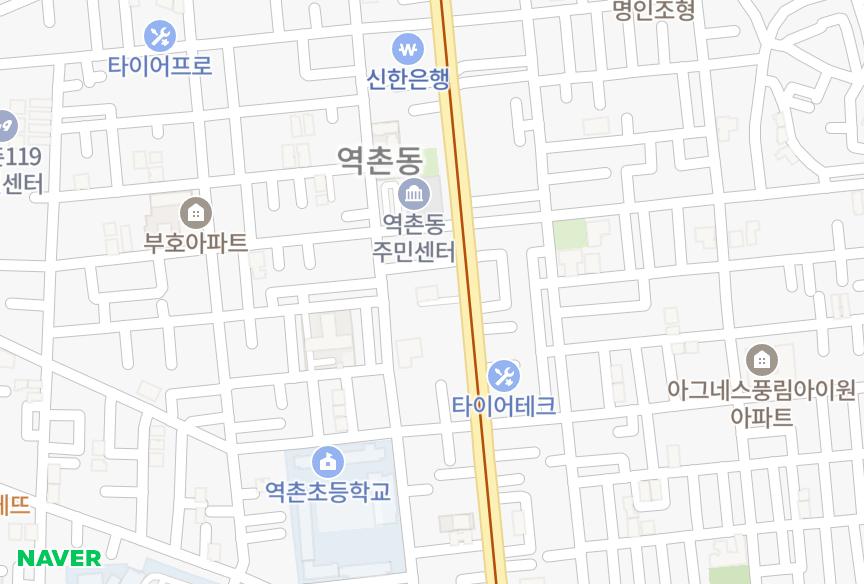 서울특별시 은평구 역촌동 소망 위치·실거래 시세 지도