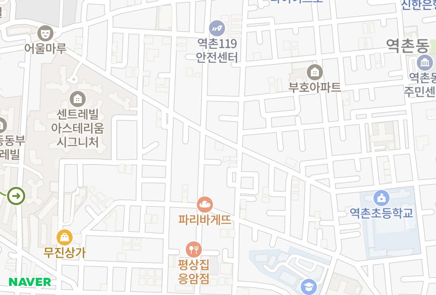 서울특별시 은평구 역촌동 코아 위치·실거래 시세 지도