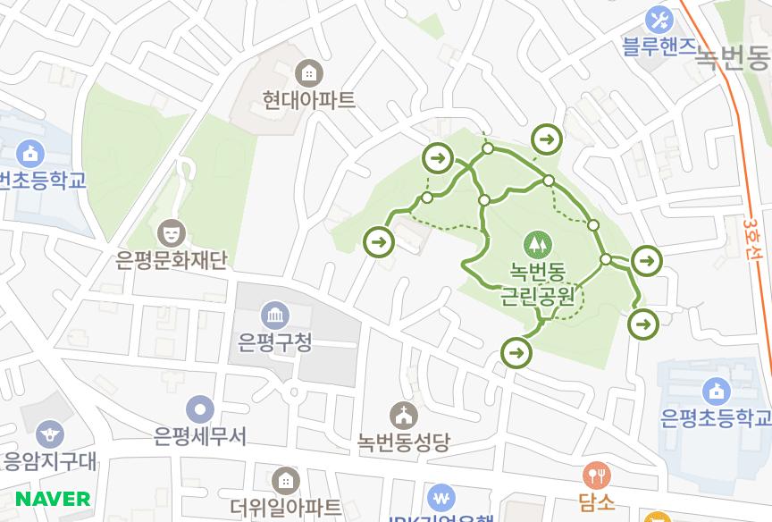 서울특별시 은평구 녹번동 보배빌 위치·실거래 시세 지도