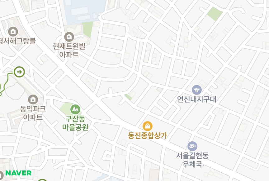 서울특별시 은평구 갈현동 아름 위치·실거래 시세 지도