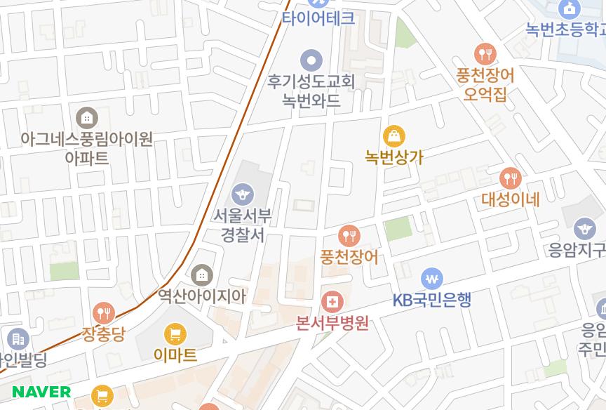 서울특별시 은평구 녹번동 신현대 위치·실거래 시세 지도