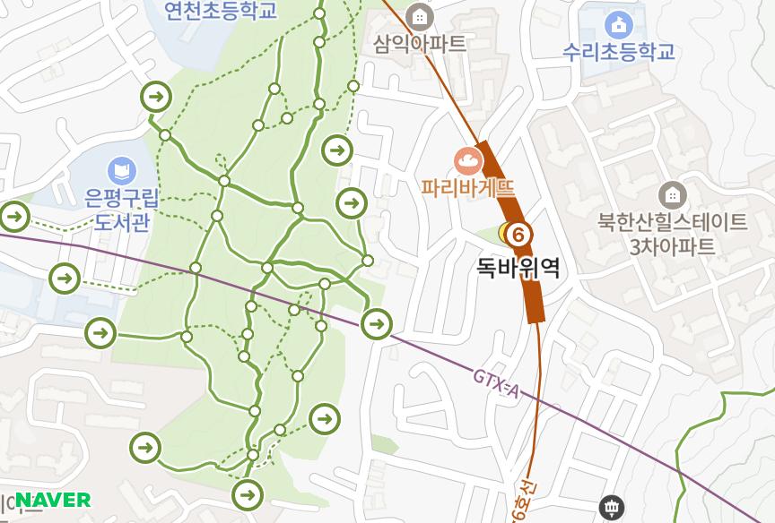 서울특별시 은평구 불광동 대암 위치·실거래 시세 지도