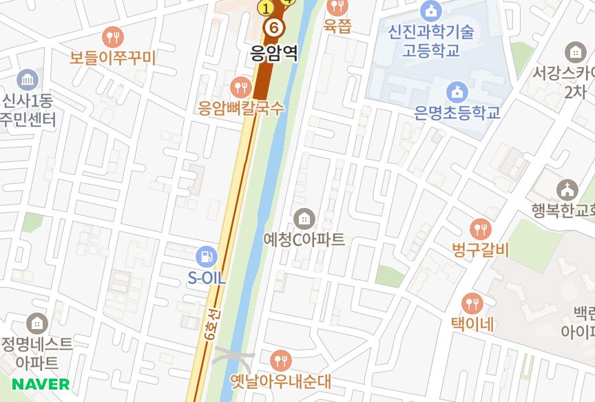 서울특별시 은평구 응암동 예청A 위치·실거래 시세 지도