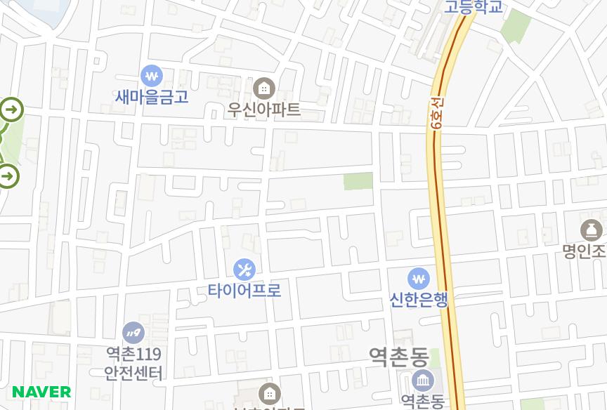 서울특별시 은평구 역촌동 솔빛 위치·실거래 시세 지도