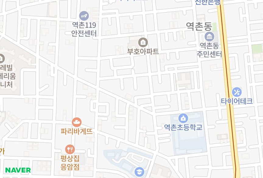 서울특별시 은평구 역촌동 이즈캐슬 위치·실거래 시세 지도