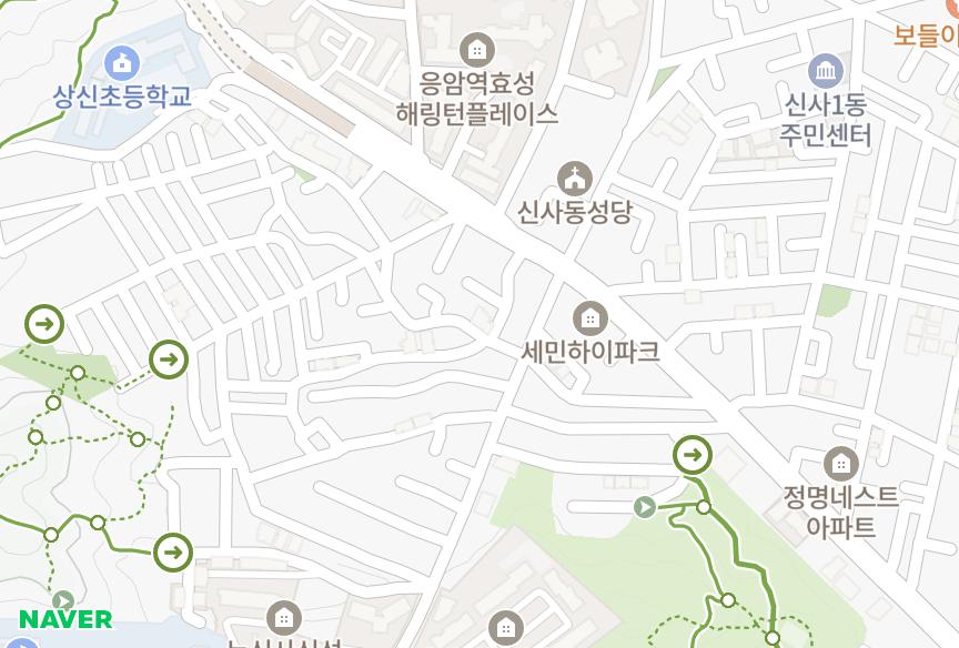 서울특별시 은평구 신사동 뉴월드 위치·실거래 시세 지도