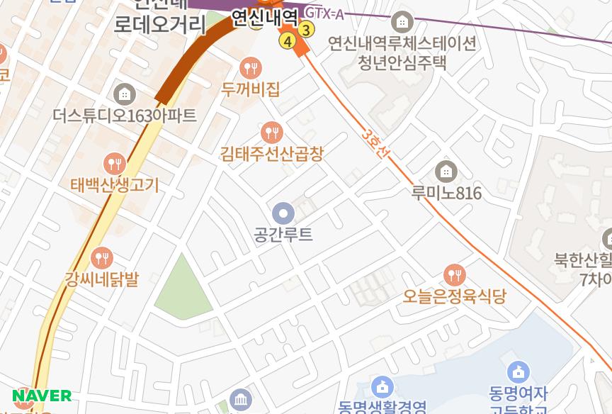 서울특별시 은평구 대조동 신세계드림빌1차 위치·실거래 시세 지도