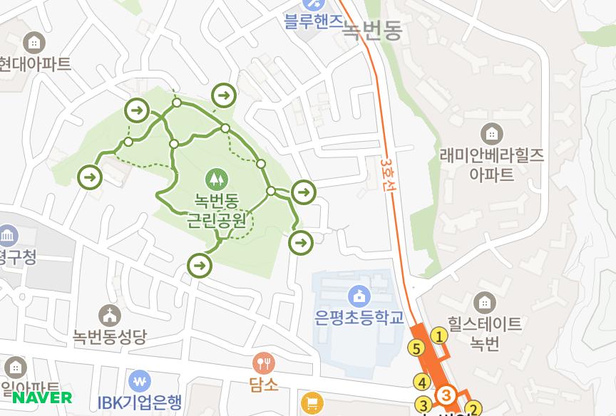 서울특별시 은평구 녹번동 현재맨션 위치·실거래 시세 지도