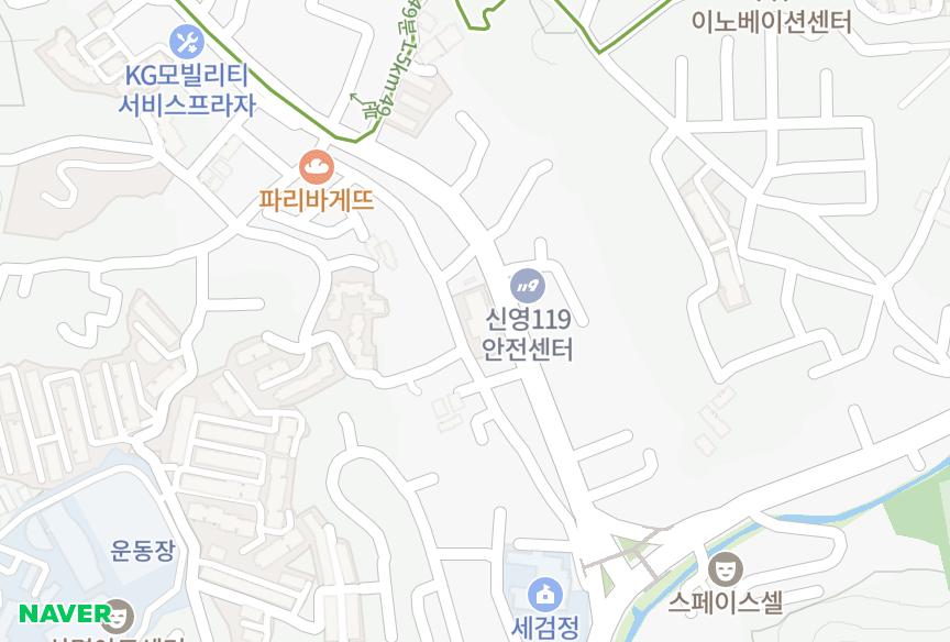 서울특별시 종로구 신영동 대아파크빌 위치·실거래 시세 지도