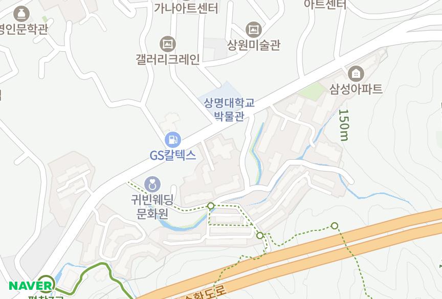 서울특별시 종로구 평창동 엘리시아 위치·실거래 시세 지도