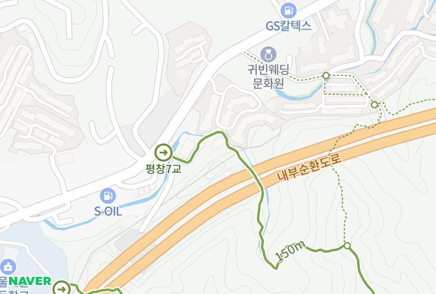 서울특별시 종로구 평창동 형우럭스빌 위치·실거래 시세 지도