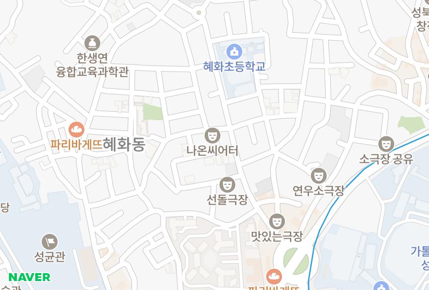 서울특별시 종로구 명륜1가 대보 위치·실거래 시세 지도