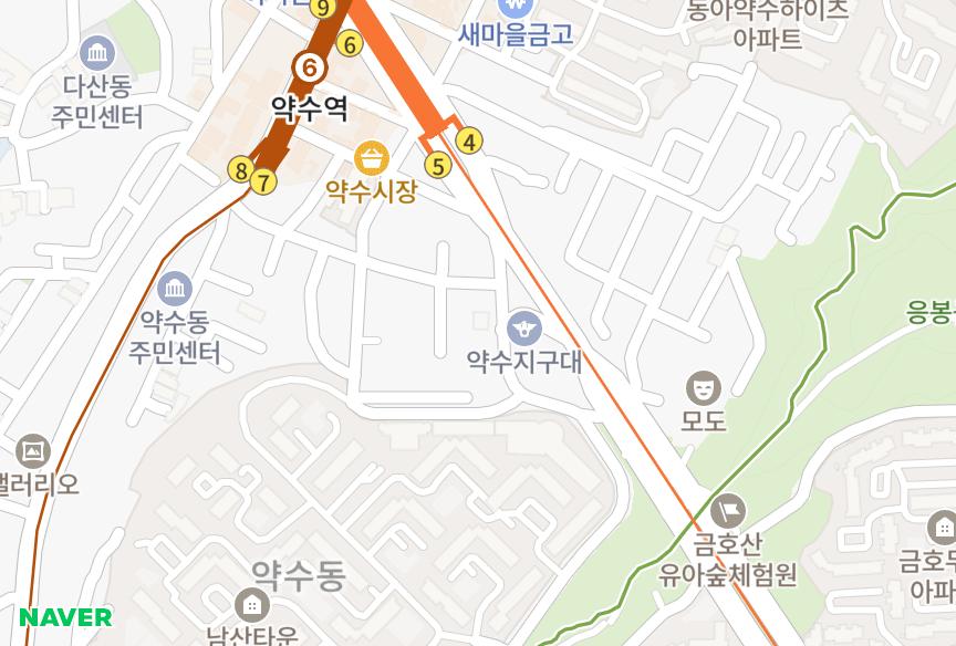 서울특별시 중구 신당동 (372-66) 위치·실거래 시세 지도