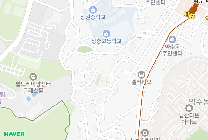 서울특별시 중구 신당동 (432-904) 위치·실거래 시세 지도