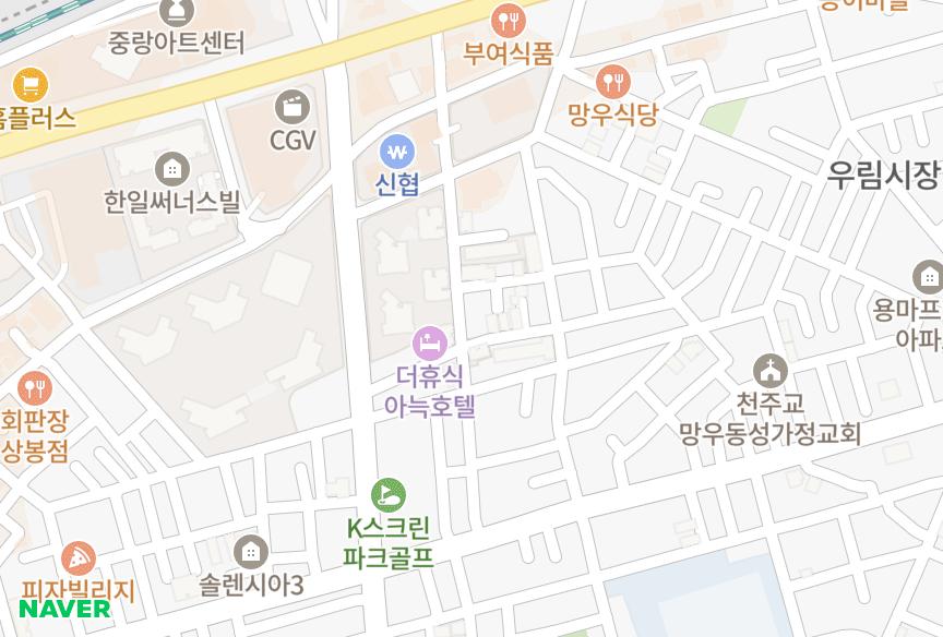 서울특별시 중랑구 망우동 예원캐슬 위치·실거래 시세 지도