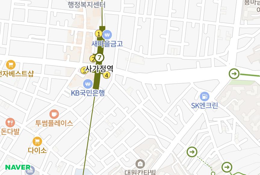 서울특별시 중랑구 면목동 유진뜨레지움 위치·실거래 시세 지도