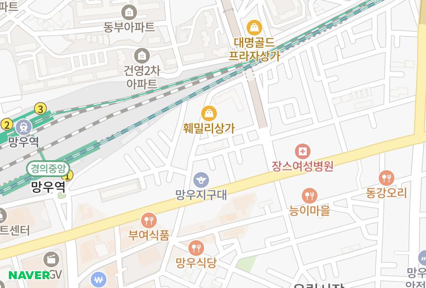 서울특별시 중랑구 신내동 신천빌리지 위치·실거래 시세 지도