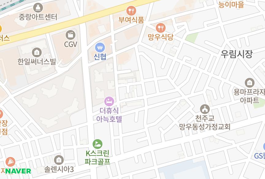서울특별시 중랑구 망우동 다성 위치·실거래 시세 지도